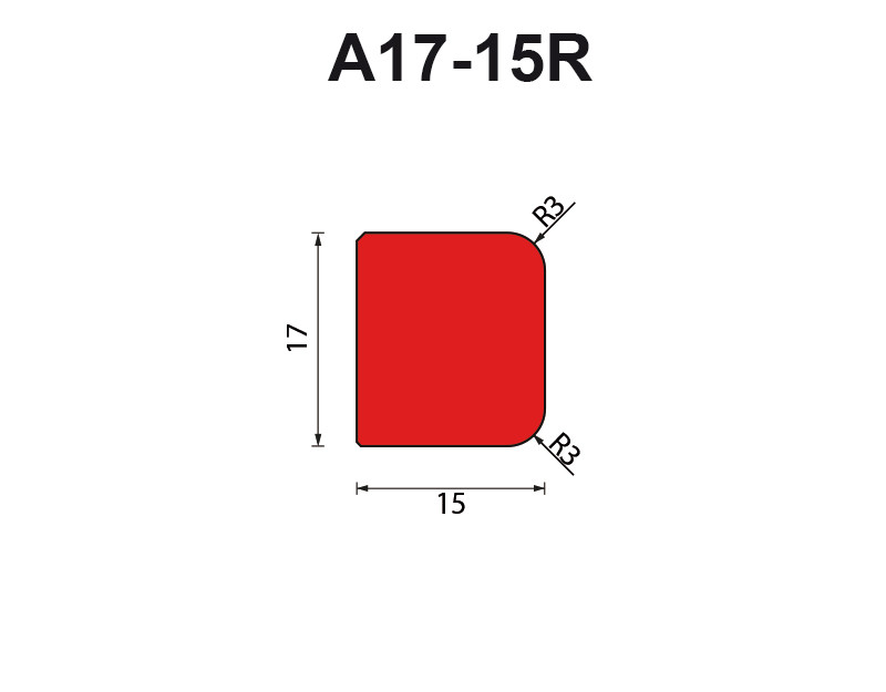 Glaslat A17-15R