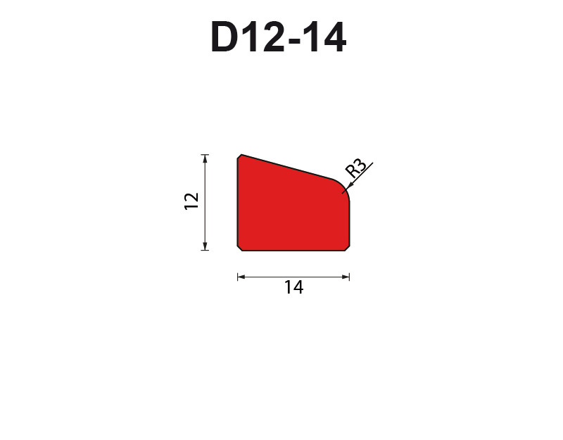 Glaslat D12-14